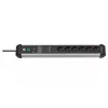 Prolunga elettrica Brennenstuhl 1391010601 5m 6 prese AC per interni nero argento