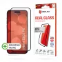 Displex vetro protettivo full cover (10H) per Apple iPhone 15/15 Pro, cornice di montaggio Eco, full cover