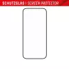 Displex vetro protettivo full cover (10H) per Apple iPhone 15/15 Pro, cornice di montaggio Eco, full cover