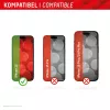 Displex protezione display + custodia per Apple iPhone 15, cornice di montaggio Eco, antigraffio