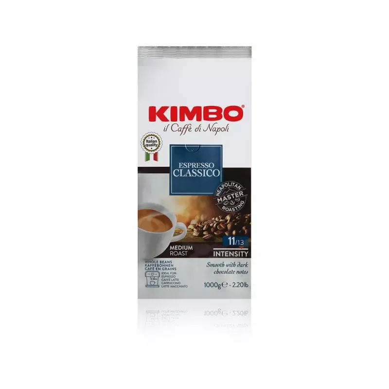 KIMBO 014089 Espresso Classico caffè in grani 1 kg tostatura media