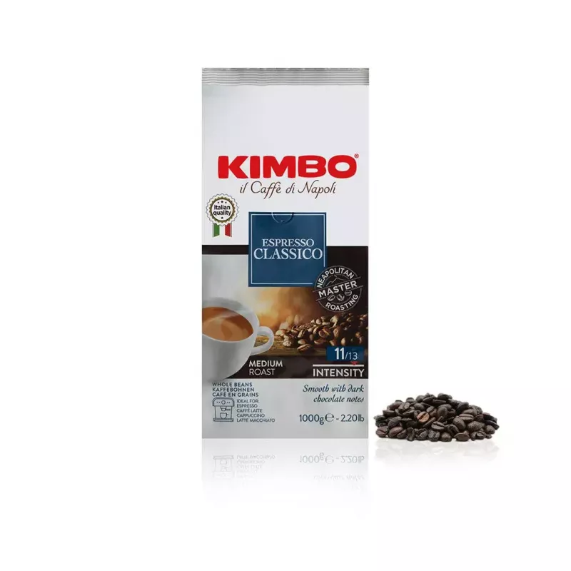 KIMBO 014089 Espresso Classico caffè in grani 1 kg tostatura media