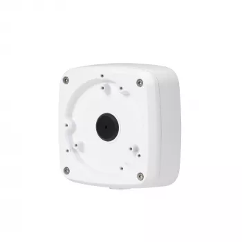 Scatola di connessione DAHUA PFA123, custodia in alluminio, IP66, filettatura 1/2 pollice, carico max 3 kg, 134×134×51 mm