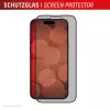 Pellicola protettiva per display con filtro privacy Displex (10H) per Apple iPhone 16, cornice di montaggio Eco, filtro privacy