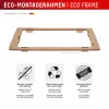 Protezione display Displex (10H) per Apple iPhone 16 Pro, cornice di montaggio Eco, antigraffio