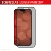 Privacy Screen Protector Displex (10H) per Apple iPhone 16 Plus, cornice di montaggio Eco, filtro privacy