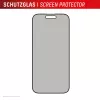 Privacy Screen Protector Displex (10H) per Apple iPhone 16 Plus, cornice di montaggio Eco, filtro privacy
