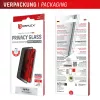 Privacy Screen Protector Displex (10H) per Apple iPhone 16 Plus, cornice di montaggio Eco, filtro privacy