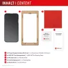 Privacy Screen Protector Displex (10H) per Samsung Galaxy S25 Edge, cornice di montaggio Eco, filtro privacy
