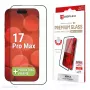 Displex Premium Screen Protector (Full Cover, 10H) per Apple iPhone 17 Pro Max, cornice di montaggio Eco, Full Cover