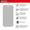 Displex Privacy Screen Protector (10H) per Apple iPhone Air, cornice di montaggio Eco, filtro privacy