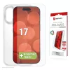 Displex pellicola protezione display + custodia per Apple iPhone 17, cornice di montaggio Eco, antigraffio