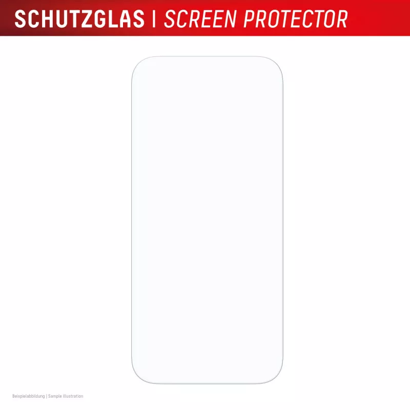 Displex pellicola protezione display + custodia per Apple iPhone 17, cornice di montaggio Eco, antigraffio