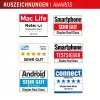 Displex protezione display + custodia per Apple iPhone 17 Pro Max, cornice di montaggio Eco, antigraffio