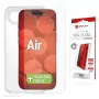 Displex pellicola protezione display + custodia per Apple iPhone Air, cornice di montaggio Eco, antigraffio
