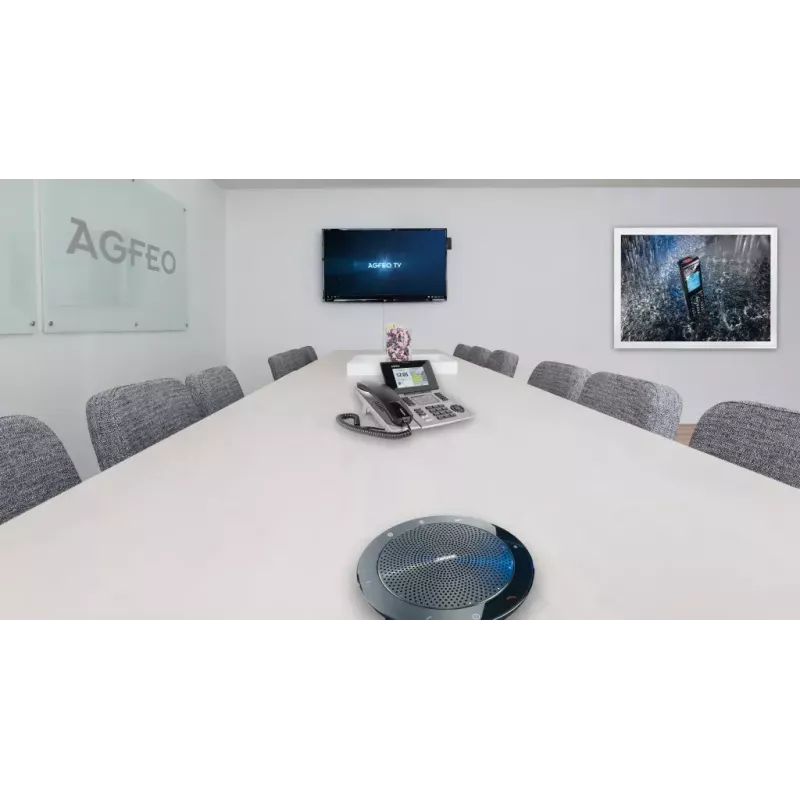 Telefono IP AGFEO ST 56 argento LCD