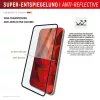 Pellicola protettiva per schermo Displex Premium Anti-Reflex (copertura totale antiriflesso, 10H) per Apple iPhone 16 Pro, cornice di montaggio Eco, copertura totale