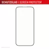 Pellicola protettiva per schermo Displex Premium Anti-Reflex (copertura totale antiriflesso, 10H) per Apple iPhone 16 Pro, cornice di montaggio Eco, copertura totale