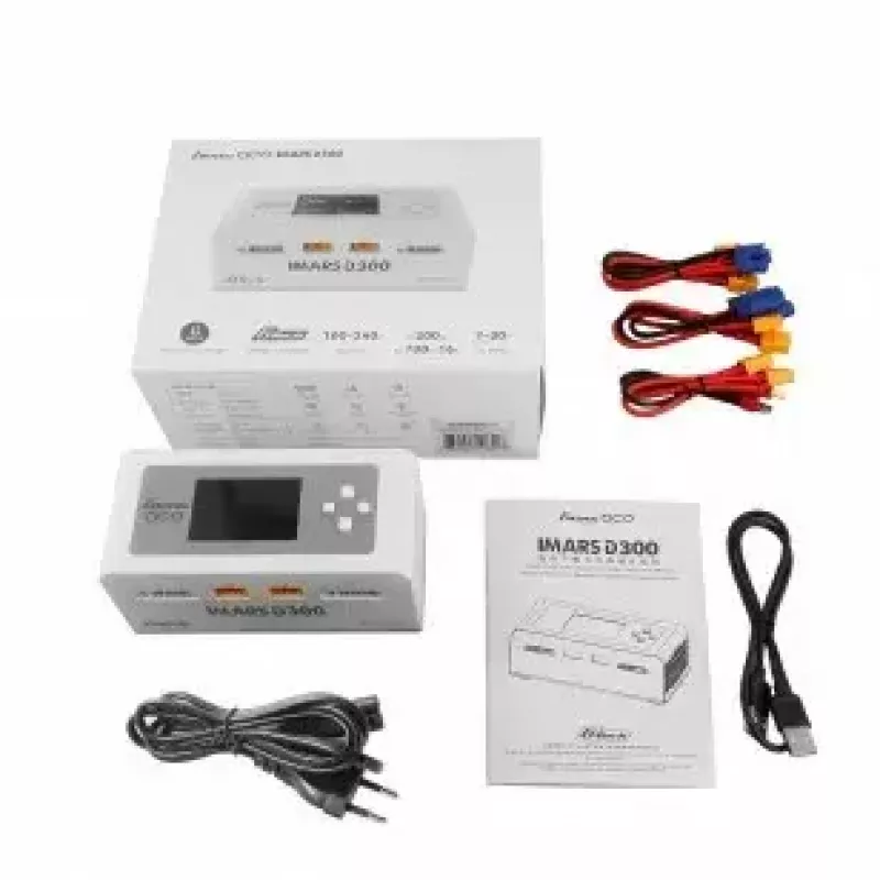 Caricabatterie Gens ace IMARS D300 300W/700W AC/DC bianco