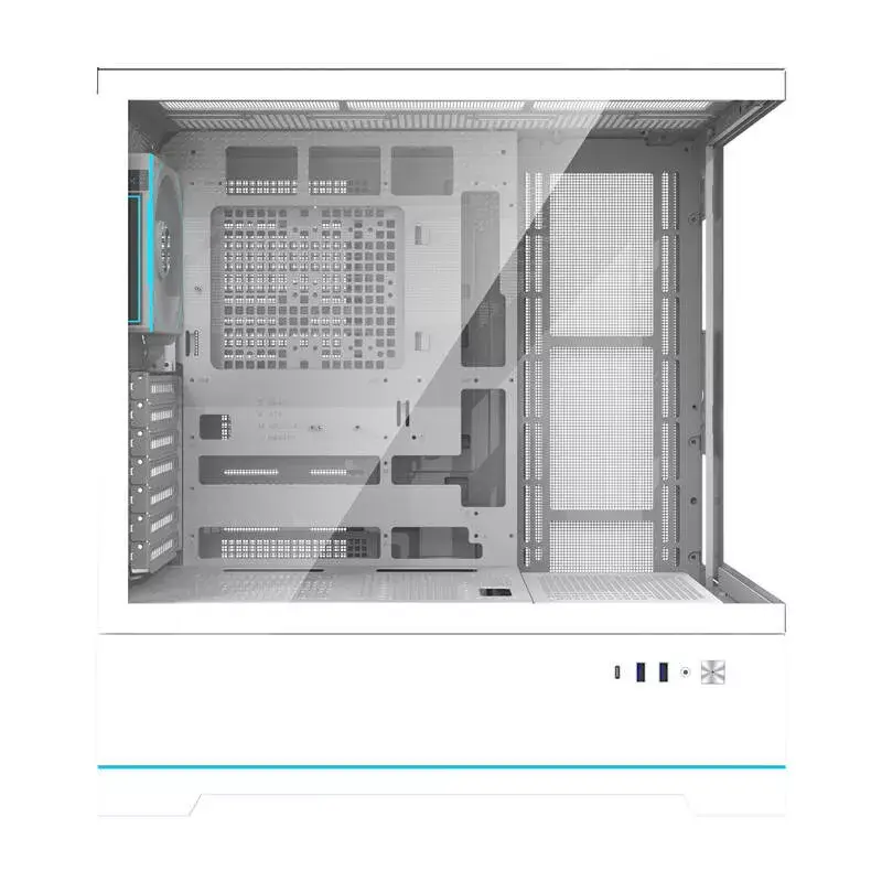 Case per computer Darkflash DY451 PRO, ATX, bianco