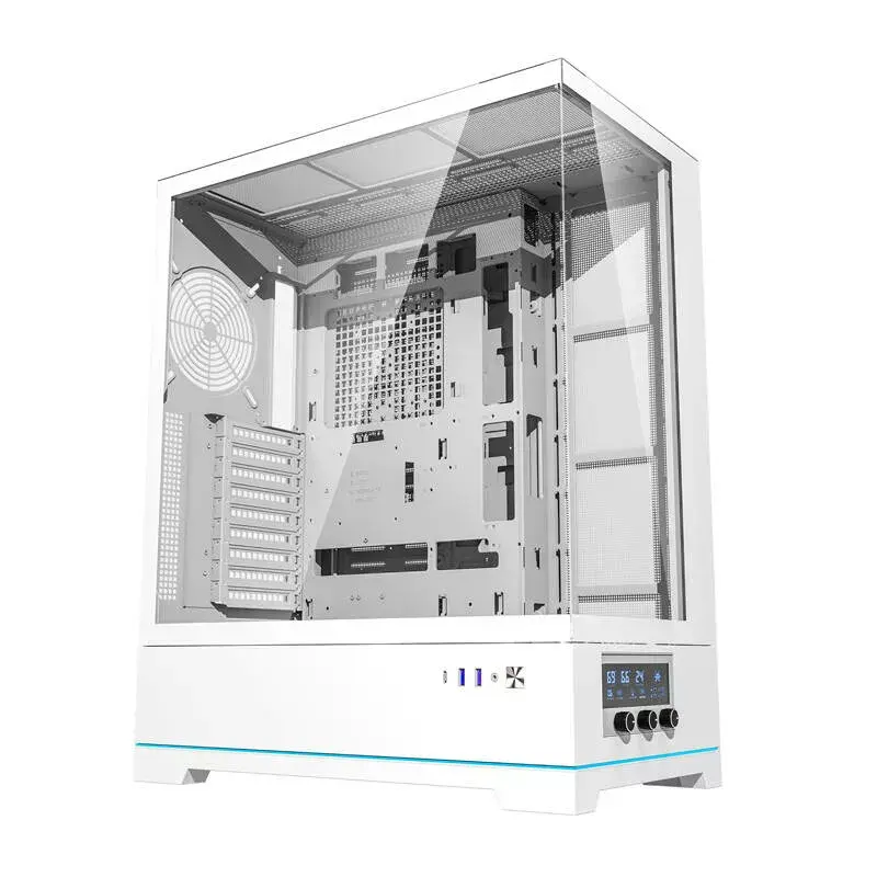 Case per computer Darkflash DY451L ATX bianco