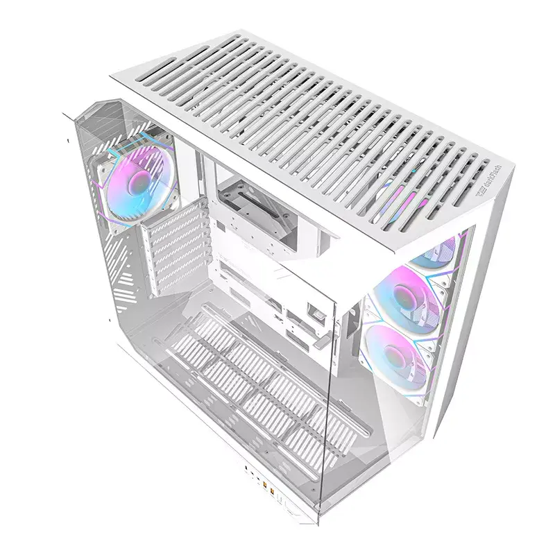 Case per computer Darkflash DY470 ATX bianco