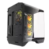 Case per computer Darkflash DY470 ATX nero con 4 ventole e supporto GPU