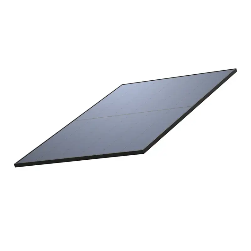 Set con 2x modulo fotovoltaico EcoFlow 450W struttura rigida EFSOLAR450W-2