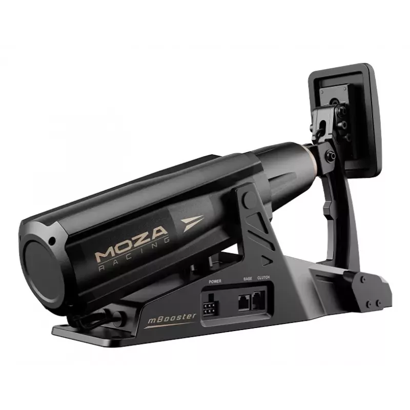 Pedale Moza Racing mBooster Active Pedal alluminio nero 270 W