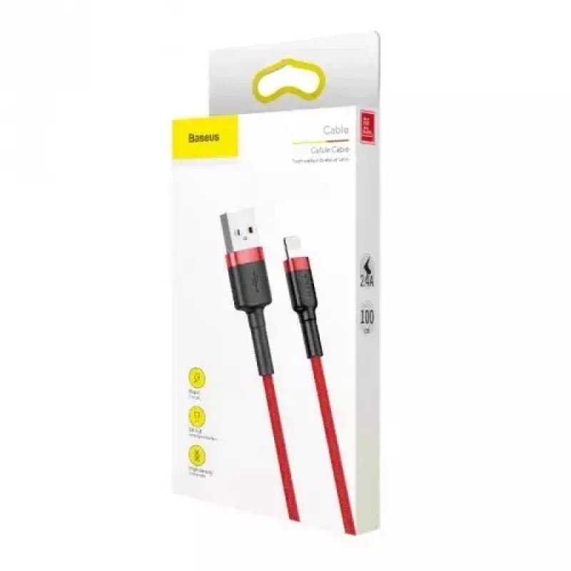Cavo Lightning Baseus CALKLF-A09 0,5 m rosso
