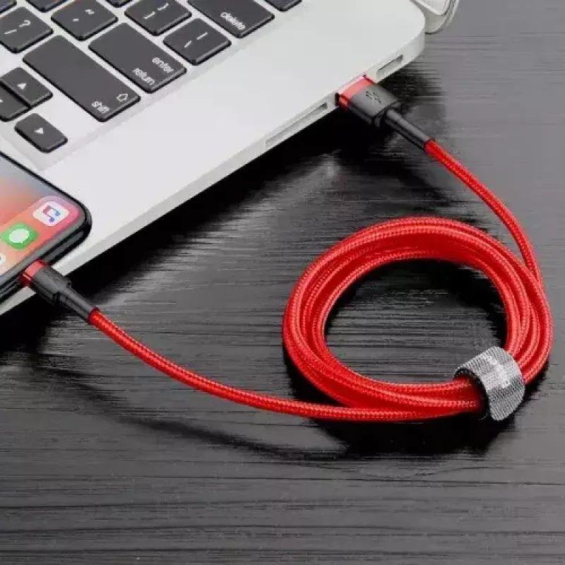 Cavo Lightning Baseus CALKLF-A09 0,5 m rosso