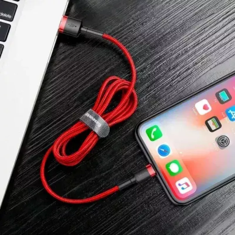 Cavo Lightning Baseus CALKLF-A09 0,5 m rosso