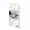 Cavo USB-A a Lightning Baseus CALKLF-C19 2 m – corpo in alluminio, 1,5 A, nero/rosso