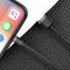 Cavo USB-A a Lightning Baseus Cafule (CALKLF-CG1) – treccia in nylon, QC3.0 1,5 A, 2 m, grigio/nero