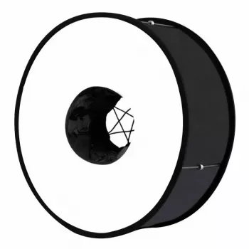 Diffusore softbox Puluz PU5145 45 cm rotondo leggero per illuminazione fotografica