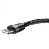 Baseus Cafule CALKLF-AG1 cavo da USB-A a Lightning, 2,4 A, 0,5 m, nero/grigio