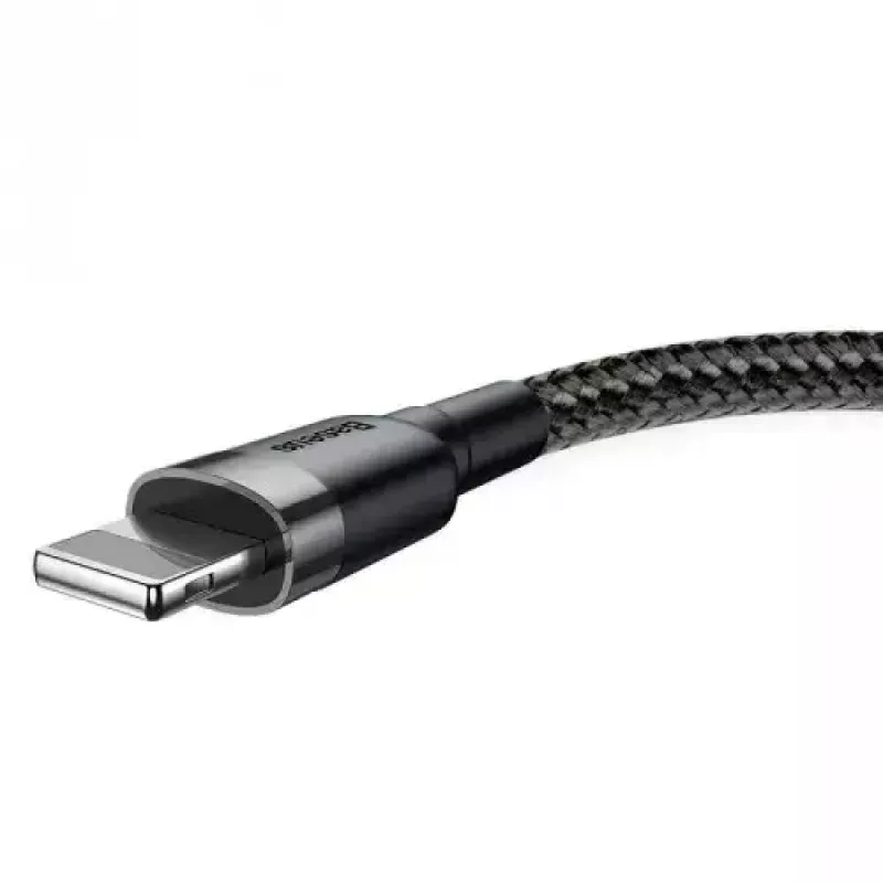 Baseus Cafule CALKLF-AG1 cavo da USB-A a Lightning, 2,4 A, 0,5 m, nero/grigio