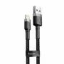 Baseus Cafule CALKLF-AG1 cavo da USB-A a Lightning, 2,4 A, 0,5 m, nero/grigio