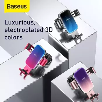 Supporto passivo Baseus Glaze Gravity per cellulare nero