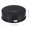 Supporto fotografico Puluz PU3048B piattaforma girevole panoramica 360° Ø15 cm