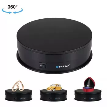 Supporto fotografico Puluz PU3048B piattaforma girevole panoramica 360° Ø15 cm