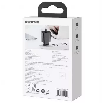 Caricabatterie Baseus Speed Mini smartphone nero