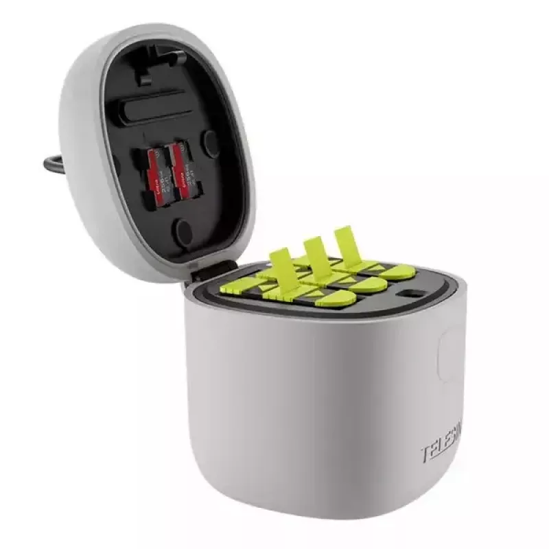 Caricabatterie TELESIN Allin BOX per action cam
