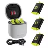 Caricabatterie TELESIN Allin BOX per action cam