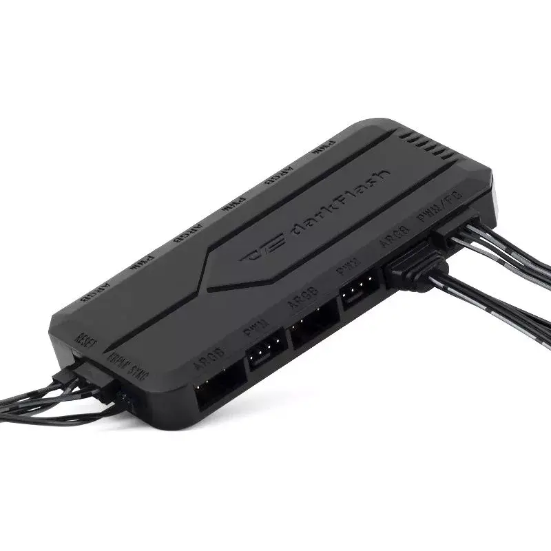 Controllore ventole darkFlash RC2 4-Pin PWM grigio