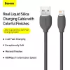 Cavo dati USB 2.0 Baseus Jelly Lightning a USB-A 1,2 m, nero