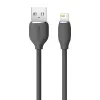 Cavo dati USB 2.0 Baseus Jelly Lightning a USB-A 1,2 m, nero