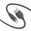 Cavo dati USB 2.0 Baseus Jelly Lightning a USB-A 1,2 m, nero