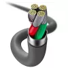 Cavo dati USB 2.0 Baseus Jelly Lightning a USB-A 1,2 m, nero