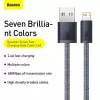 Cavo Baseus Dynamic 2m grigio Lightning a USB-A